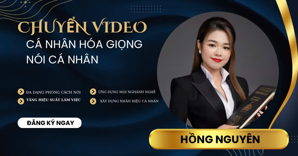 CHUYỂN VIDEO BẰNG GIỌNG CÁ NHÂN
