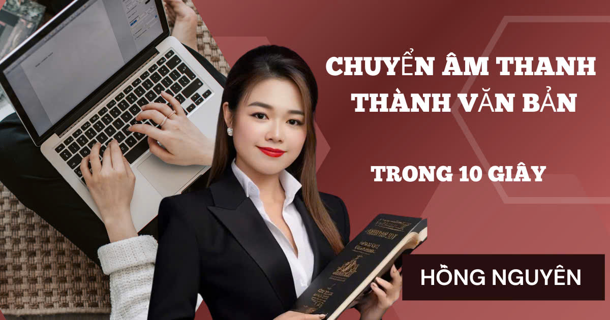 BANNER CHUYỂN ÂM THANH THÀNH VĂN BẢN