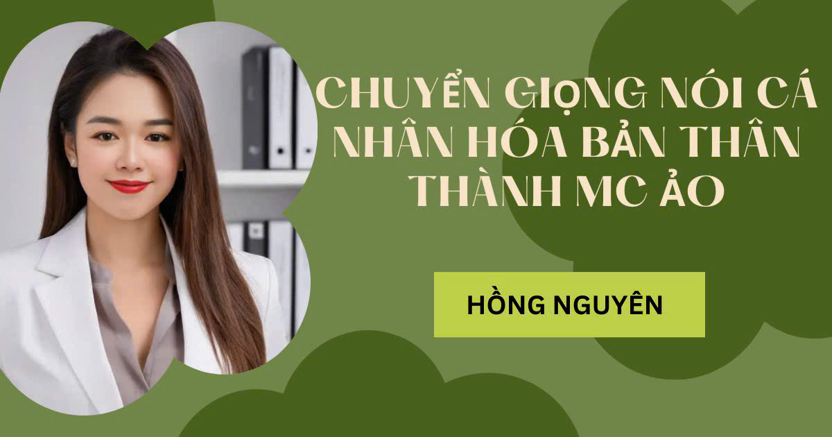 BANNER CHUYỂN GIỌNG NÓI CÁ NHÂN HÓA BẢN THÂN