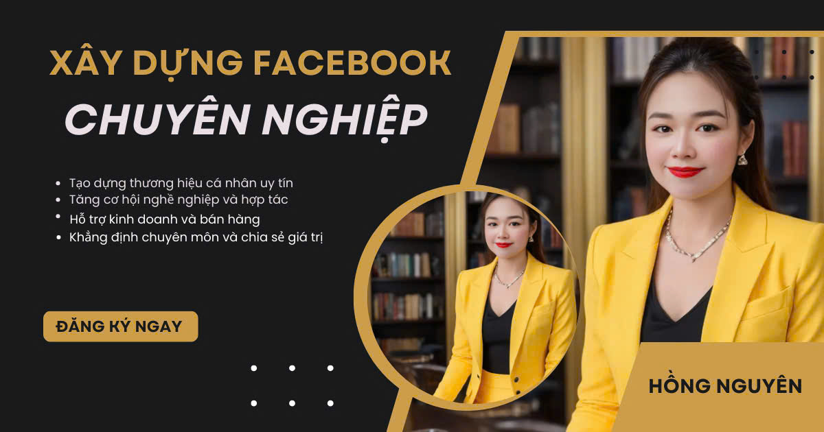 banner xây dựng facebook cá nhân chuyên nghiệp