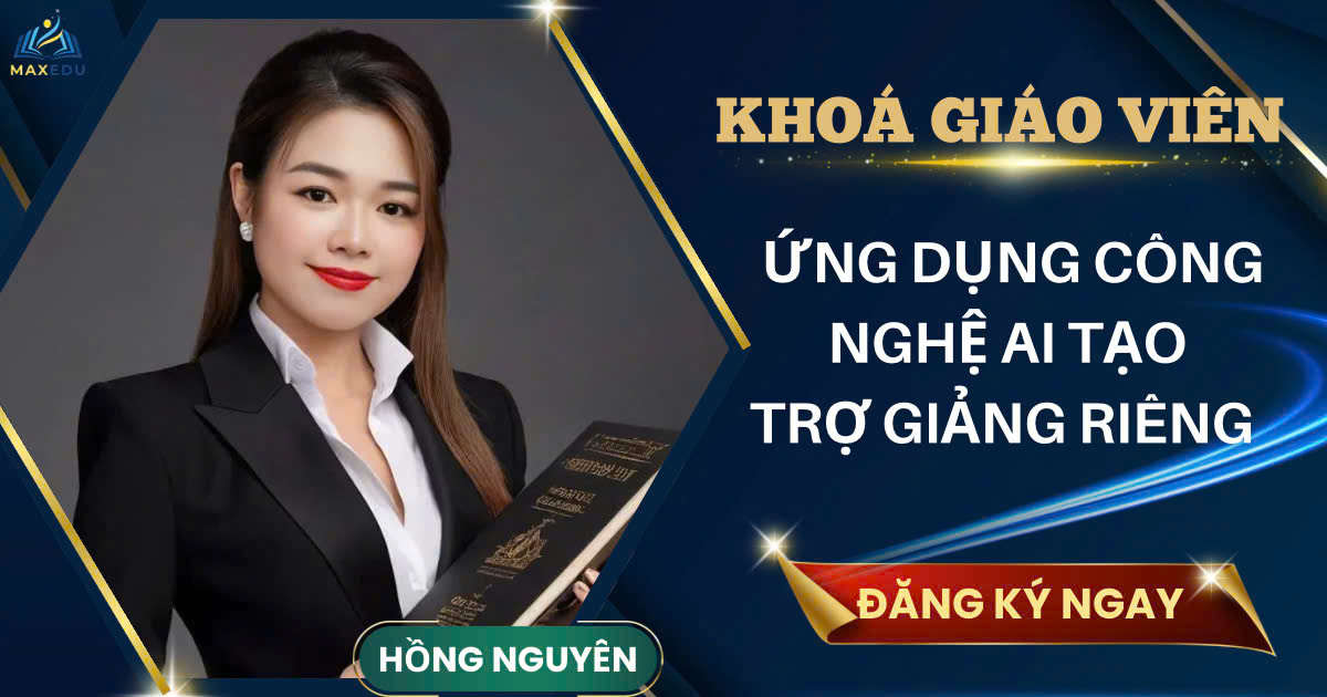 GIÁO VIÊN BANNER TẠO TRỢ GIẢNG RIÊNG